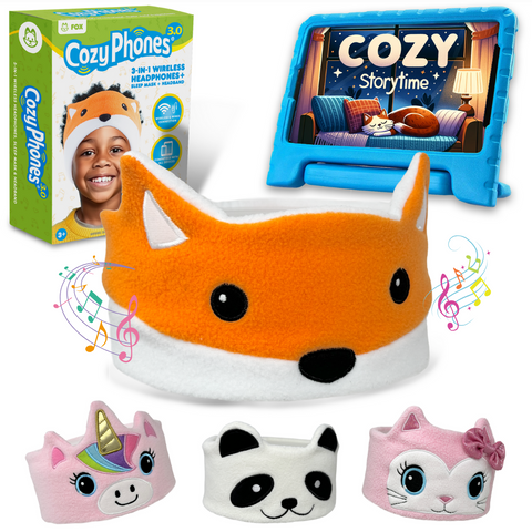 CozyPhones 3.0 Panda case of 12