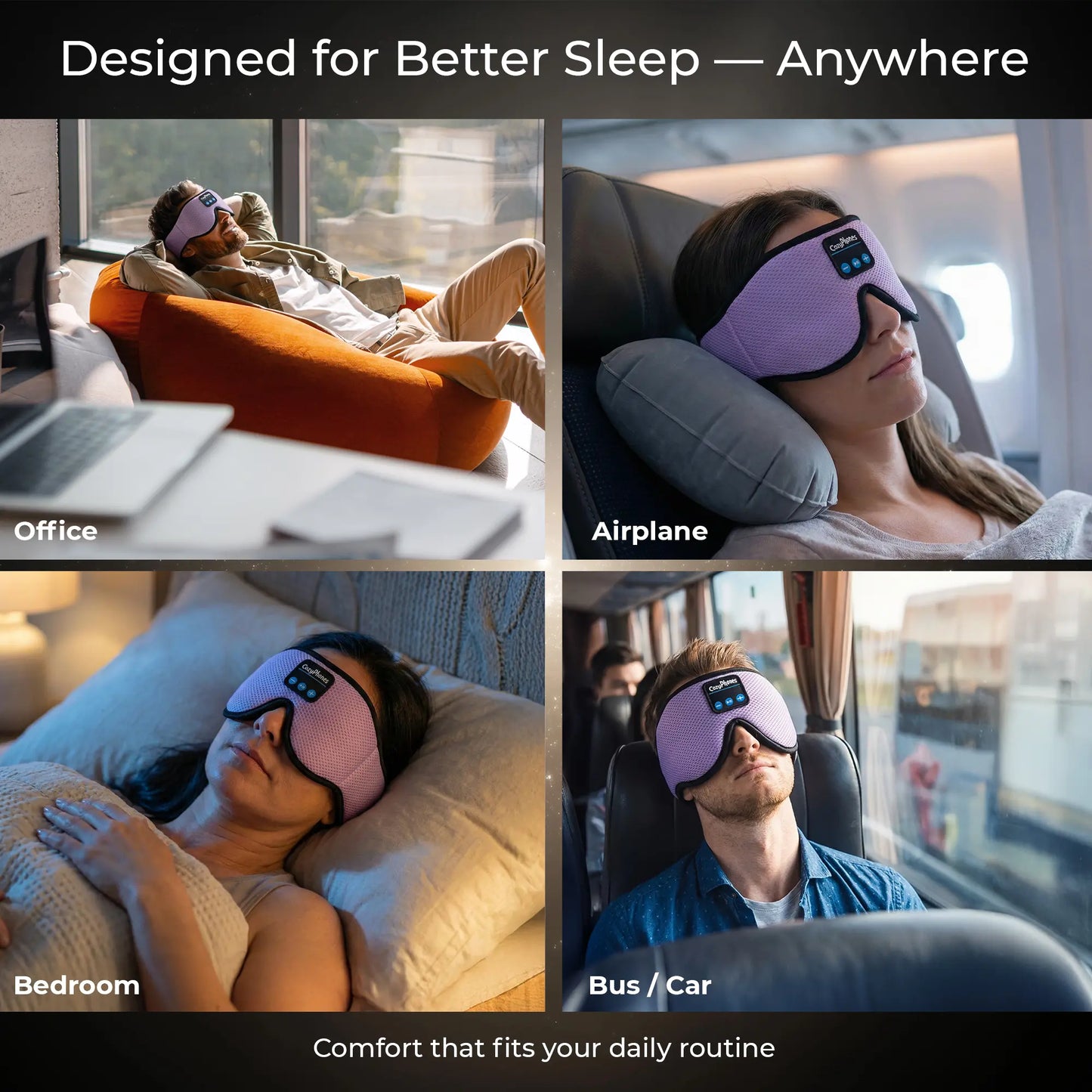 Wireless Bluetooth Eye Mask