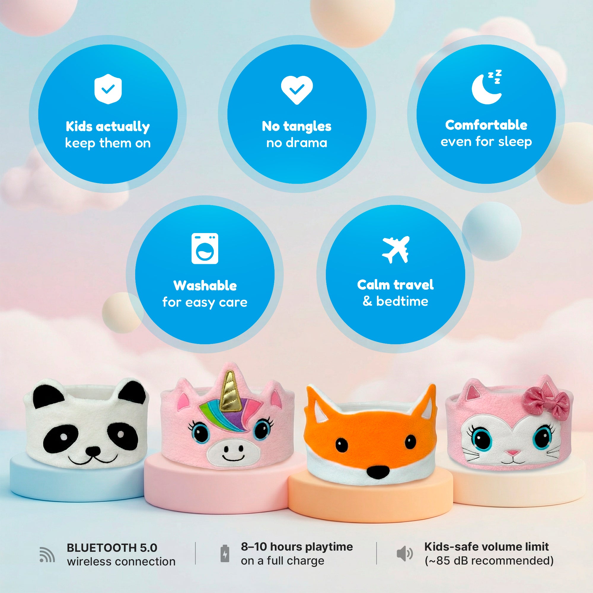 CozyPhones 3.0 Headband Headphones